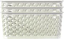 CURVER My Style Grey 2 X 28 Litre - X-Large -Songmics Furniture Shop 41ZN1Vc0fwS. AC