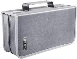 CD Case DVD Storage Holder, Siveit CD/DVD Case Wallet 128 Capacity DVD Cases Organizer CD Binder,Portable CD Wallet For Home Travel (Black) -Songmics Furniture Shop 41ZQco3EyJL. AC