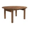 Flash Furniture Hercules Series Round Farm Inspired, Rustic & Antique Pine Dining Room Table, 59.75"W X 59.75"D X 30"H, Antique Rustic