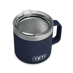 YETI Rambler 14 Oz Stainless Steel Vacuum Insulated Mug With Lid