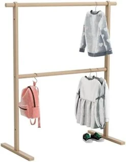 VOGUSLAND Dress Up Rack, Child Garment Rack, Kids Clothing Rack For Small Space (37.5" W X 17.5" D X 38.5" H) 17 VOGUSLAND Dress Up Rack, Child Garment Rack, Kids Clothing Rack For Small Space (37.5" W X 17.5" D X 38.5" H) -Songmics Furniture Shop 41aR4FYGLhL. AC