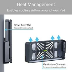 TotalMount Wall Mounting System For Sony Playstation 4 Slim -Songmics Furniture Shop 41abYkvrtRL