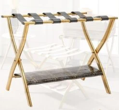 Winsihams Deluxe Luggage Rack For Guest Room - Elevate Your Travel Style And Wow Your Guests! -Songmics Furniture Shop 41ah Bym9RL. AC