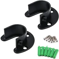 Antrader 4-Pack Stainless Steel Closet Rod Flange 1-1/2 Inch Dia. Adjustable Socket Bracket Support Holder For Pipe(Silver) 9 Antrader 4-Pack Stainless Steel Closet Rod Flange 1-1/2 Inch Dia. Adjustable Socket Bracket Support Holder For Pipe(Silver) -Songmics Furniture Shop 41amh0itGSL. AC