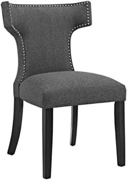 Modway Curve Mid-Century Modern Upholstered Fabric With Nailhead Trim In Teal, One Chair -Songmics Furniture Shop 41anvtWlKfL. AC