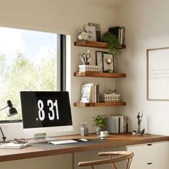 Wood And Wire Baskets With Liners For Organizing - Set Of 2 Sizes - Handcrafted - Decorative Storage Bin For Bathroom, Toilet Paper Storage - New Home Gift - Walnut (11.2"L X 6"W&9.5"L X 4.8"W) 7 Wood And Wire Baskets With Liners For Organizing - Set Of 2 Sizes - Handcrafted - Decorative Storage Bin For Bathroom, Toilet Paper Storage - New Home Gift - Walnut (11.2"L X 6"W&9.5"L X 4.8"W) -Songmics Furniture Shop 41b0VtCWb7L