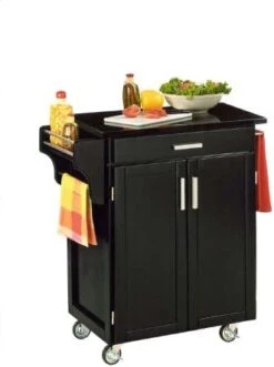 Homestyles Cuisine Kitchen Cart, Off White, Granite Top -Songmics Furniture Shop 41b4EYx1NoL. AC
