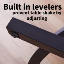 Design 59 Metal Dining Table Legs, Table Base For Desk, Kitchen, Restaurant & Other Tables, Black Furniture Legs, Steel Pedestal, Mid Century Modern Furniture (M14) -Songmics Furniture Shop 41b6ZoCOT2L