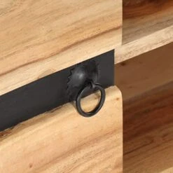 BDBHAVB Hutch For Kitchen Storage, Storage Cabinet, Sideboard, Strong And Sturdy For Kitchen, Dining Room, Living Room 47.2"x11.8"x29.5" Solid Acacia Wood -Songmics Furniture Shop 41bLUS9i91L