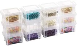 2Pack Small Plastic Clear Storage Box Containers With Lids, Small Bins (11.5x3.6x2.8 In)- Reusable&Stackable Craft Box, Small Items Accessories Storage Organizer For Toy Bricks,Mini Figure,Makeup Tool 20 2Pack Small Plastic Clear Storage Box Containers With Lids, Small Bins (11.5x3.6x2.8 In)- Reusable&Stackable Craft Box, Small Items Accessories Storage Organizer For Toy Bricks,Mini Figure,Makeup Tool -Songmics Furniture Shop 41bNDkMZBSL. AC
