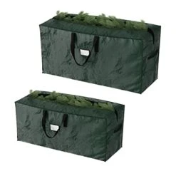 2-Piece Christmas Decorations Storage Set - Green Poly Waterproof Bags Hold Up To 17-Foot Disassembled Christmas Trees And Holiday Decor By Elf Stor 10 2-Piece Christmas Decorations Storage Set - Green Poly Waterproof Bags Hold Up To 17-Foot Disassembled Christmas Trees And Holiday Decor By Elf Stor -Songmics Furniture Shop 41bNkbaN7RL
