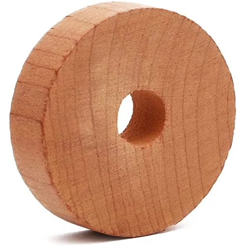 Juvale Cedar Rings For Hangers, Cedarwood Closet And Drawer Freshener (1.5 In, 36 Pack) 1 Juvale Cedar Rings For Hangers, Cedarwood Closet And Drawer Freshener (1.5 In, 36 Pack)