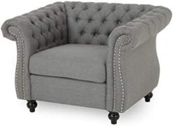 Christopher Knight Home 310365 Living Room Chairs, Dark Gray + Dark Brown -Songmics Furniture Shop 41baoTAZijL. AC