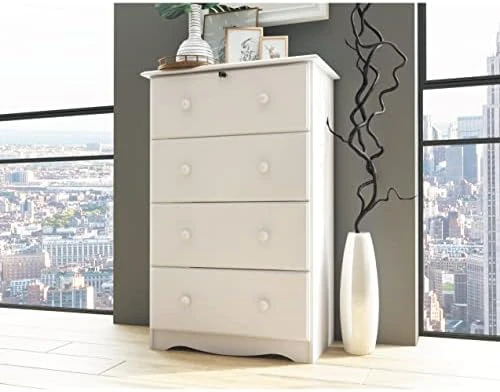 Palace Imports 100% Solid Wood 4-Super Jumbo Drawer Chest With Lock, Mahogany. Requires Assembly 7 Palace Imports 100% Solid Wood 4-Super Jumbo Drawer Chest With Lock, Mahogany. Requires Assembly - Image 7