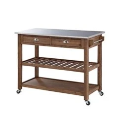 Boraam Sonoma Kitchen Cart, Barnwood Wire-Brush -Songmics Furniture Shop 41cmYGWa09L