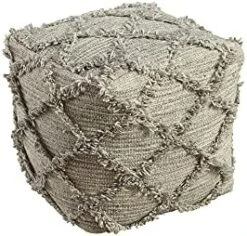 Signature Design By Ashley Absalom Hemp Pouf, 16 X 16 Inches, Multicolored -Songmics Furniture Shop 41d7fSXopS. AC