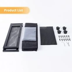 Upgrade Under Bed Storage, Stable Under Bed Storage Containers With Wheels, Heavy Duty Under Bed Shoe Storage ,Large Capacity Metal Under Bed Storage Containers For Bedroom Clothes Shoes Blankets (1) -Songmics Furniture Shop 41d9tKUHutL