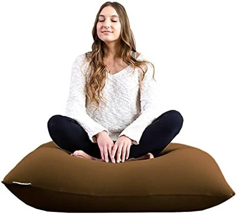 Yogibo Mini Bean Bag, Small Beanbag Chair For Kids, Teens And Adults, Great For Meditation And Sitting, Fibead Filling Conforms To Body, Washable, Removable Cover, Light Grey 8 Yogibo Mini Bean Bag, Small Beanbag Chair For Kids, Teens And Adults, Great For Meditation And Sitting, Fibead Filling Conforms To Body, Washable, Removable Cover, Light Grey - Image 8
