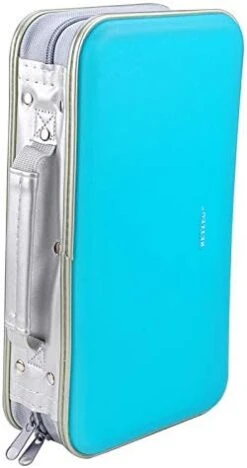 CD DVD Wallet, Wismart 96 Capacity Heavy Duty Sturdy DVD Storage Hard Shell CD Disk Holder DVD Case VCD Wallets Blu-ray Media Case Storage Holder Organizer Wallet,96 Capacity (Black) -Songmics Furniture Shop 41e1A82NuwL. AC