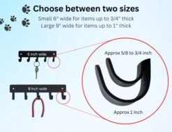 The Metal Peddler Dachshund Dog - Key Holder For Wall - Small 6x5 Inch With 5 Hooks - Made In USA; Dog Lover Gifts; Home Décor