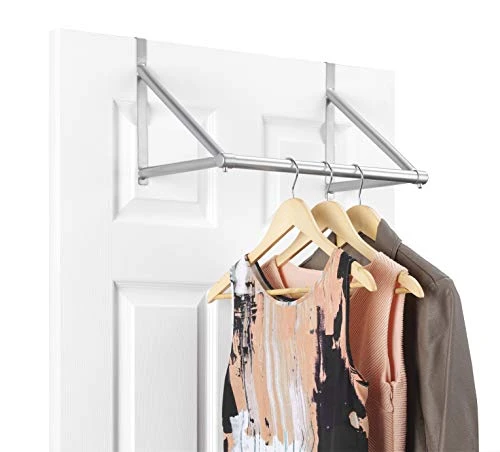 Whitmor Silver Door Closet Rod Metal Epoxy, 1.55 Lbs 3 Whitmor Silver Door Closet Rod Metal Epoxy, 1.55 Lbs - Image 3