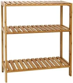 Kinbor 5-Tier Bamboo Bathroon Shelf - Bamboo Shelf Storage Shelving Rack Utility Shelf Multifunctional Bamboo Rack For Bathroom Kitchen Living Room 12 Kinbor 5-Tier Bamboo Bathroon Shelf - Bamboo Shelf Storage Shelving Rack Utility Shelf Multifunctional Bamboo Rack For Bathroom Kitchen Living Room -Songmics Furniture Shop 41efKHT14QL. AC