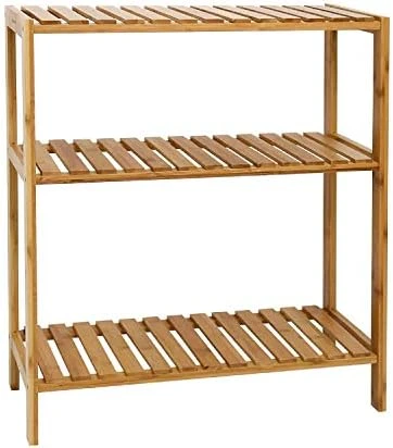 Kinbor 5-Tier Bamboo Bathroon Shelf - Bamboo Shelf Storage Shelving Rack Utility Shelf Multifunctional Bamboo Rack For Bathroom Kitchen Living Room 6 Kinbor 5-Tier Bamboo Bathroon Shelf - Bamboo Shelf Storage Shelving Rack Utility Shelf Multifunctional Bamboo Rack For Bathroom Kitchen Living Room - Image 6