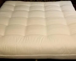 Full Size Lovejoy Futon Mattress (Natural Cotton, Eco-Valley Wool, Luxury Foam) 9 Full Size Lovejoy Futon Mattress (Natural Cotton, Eco-Valley Wool, Luxury Foam) -Songmics Furniture Shop 41emxQcatfL. AC 2