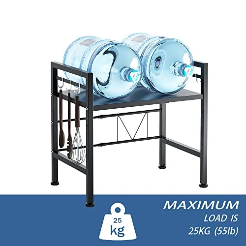 KITCSTI Microwave Oven Rack,Expandable Microwave Shelf For Kitchen Counter,2 Tiers Microwave Stand Countertop Organizer For Kitchen Counter 4 KITCSTI Microwave Oven Rack,Expandable Microwave Shelf For Kitchen Counter,2 Tiers Microwave Stand Countertop Organizer For Kitchen Counter - Image 4