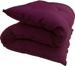 D&D Futon Furniture Traditional Japanese Floor Futon Mattresses, Foldable Cushion Mats, Yoga, Meditaion Single Size 3" Thick X 27" Wide X 80" Long (Gray) -Songmics Furniture Shop 41f Ev2082L. AC