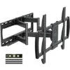 MOUNTUP TV Wall Mount Full Motion For Most 47"-90" Flat/Curved TVs, Swivel Tilt TV Mount For 65 70 75 80 82 85 Inch TVs, TV Bracket For Max 24 Inches Studs, Up To 154lbs, Max VESA 800x400 MU0015