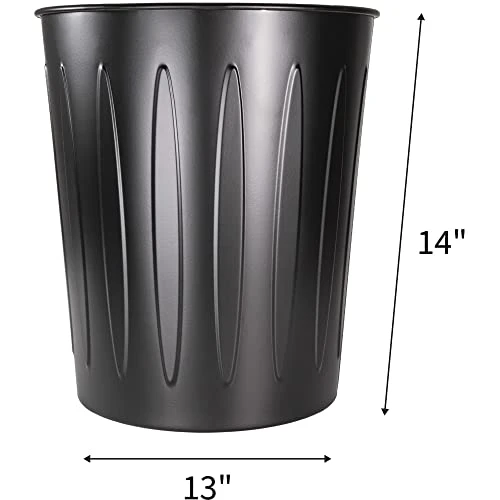 Genuine Joe - GJO58897 Steel 6 Gallon Fire-Safe Trash Can 4 Genuine Joe - GJO58897 Steel 6 Gallon Fire-Safe Trash Can - Image 4