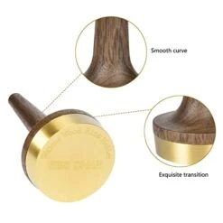 BelaDESIGN Wooden Ring Holder Walnut Wood Ring Holder Stand Jewelry Display, Gift For Engagement, Wedding Ceremony, Anniversary, Valentine's, Men And Women, 1 Piece -Songmics Furniture Shop 41fVeABd08L