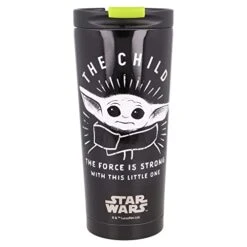 Stor |Young Adult Insulated Stainless Steel Coffee Tumbler 425 Ml The Child Mandalorian