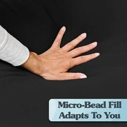 Yogibo Max 6-Foot Beanbag Chair, Bean Bag Couch With A Washable Outer Cover, Customer Favorite Cozy Sofa For Gaming, Reading, And Relaxing, Filled With Soft Micro-Beads, Dark Gray 19 Yogibo Max 6-Foot Beanbag Chair, Bean Bag Couch With A Washable Outer Cover, Customer Favorite Cozy Sofa For Gaming, Reading, And Relaxing, Filled With Soft Micro-Beads, Dark Gray -Songmics Furniture Shop 41gKxBZNkrL