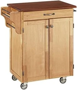 Homestyles Cuisine Kitchen Cart, Off White, Oak Top 18 Homestyles Cuisine Kitchen Cart, Off White, Oak Top -Songmics Furniture Shop 41gR3RtGUjL. AC