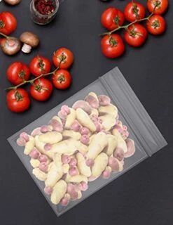 [ 100 BAGS ] Big 2 GALLON Zipper Plastic Food Storage Bags, Resealable Closure, For Closet Organization, Travel, Freezer, Meat, Clothing, Packing, Shipping, Moving, Bread Bag 2 Mil Thick -Songmics Furniture Shop 41gc3anDLnL