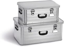 Enders Colsman AG 3903 Enders Toronto Set 1 (29 L, 63 L) Storage Box, N29 + 63 Liter, Silver -Songmics Furniture Shop 41glxUFne2L. AC