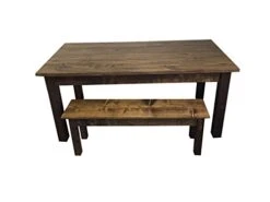 Yukon Farmhouse Table 60" -Songmics Furniture Shop 41gmba6ivvL