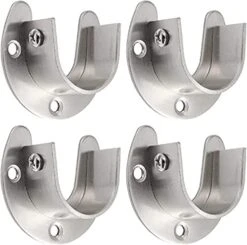 Creatyi Heavy Duty Stainless Steel Closet Rod Brackets Closet Shower Rod Bracket Closet Rod Holders Closet Pole Sockets Closet Rod Supports For 1 1/4 Inch Rod (8 PCS, Silver) 25 Creatyi Heavy Duty Stainless Steel Closet Rod Brackets Closet Shower Rod Bracket Closet Rod Holders Closet Pole Sockets Closet Rod Supports For 1 1/4 Inch Rod (8 PCS, Silver) -Songmics Furniture Shop 41gqL82ShMS. AC