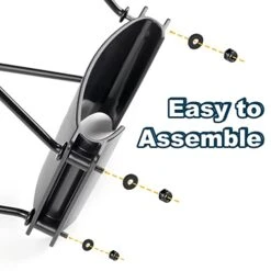 CyclingDeal Shoe Rack Hanger Compatible With Peloton Bike & Bike+ ONLY Shoe Holder - Holds 2 Pairs Of Cycling Shoes -Songmics Furniture Shop 41guLgSmrSL