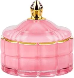 ALAMHI 2 Pack Qtip Holder Apothecary Jars With Lids, Purple Bathroom Accessories Aesthetic Room Decor Bathroom Decor Sets, Cotton Ball Storage Organizer For Cotton Swab, Cotton Rounds, 20oz+10oz -Songmics Furniture Shop 41h2Lnuy2 L. AC