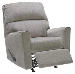 Signature Design By Ashley Altari Modern Nursery Manual Rocker Recliner, Light Gray -Songmics Furniture Shop 41hGxiPfbHL