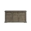 Acme Furniture Salvage Gray Wood Server With 3 Doors And 3 Drawers