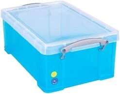 Really Useful 9 Litre Plastic Storage Box - LightBlue, Standard Packaging -Songmics Furniture Shop 41hWJMfrwVL. AC