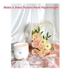 Durimoiy 4 LBS Silica Sand Flower Drying Reusable Silica Gel Flower Drying Crystals For Drying Flowers, Flower Preservation, Easy To Use With Color Indicating -Songmics Furniture Shop 41haBIXcruL