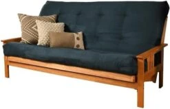 Kodiak Furniture Suede Black Queen-size Futon Mattress Only -Songmics Furniture Shop 41hcKHWJKAL. AC