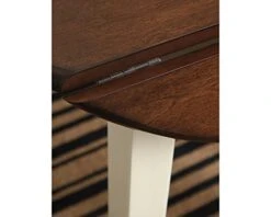 Signature Design By Ashley Woodanville Cottage 40" Round Drop Leaf Dining Table, Cream & Brown 11 Signature Design By Ashley Woodanville Cottage 40" Round Drop Leaf Dining Table, Cream & Brown -Songmics Furniture Shop 41hi6zQ9vkL