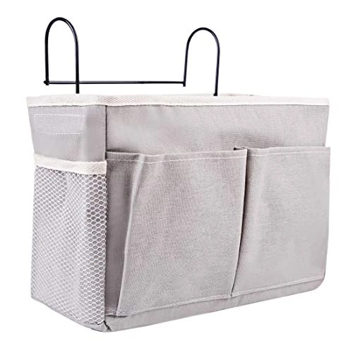 FenglinTech Bedside Caddy, Bedside Storage Organizer Hanging Bag For Bunk Bed, Hospital Bed Rails, Baby Bed, Camp 3 FenglinTech Bedside Caddy, Bedside Storage Organizer Hanging Bag For Bunk Bed, Hospital Bed Rails, Baby Bed, Camp - Image 3