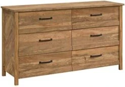 Sauder Cannery Bridge Dresser, Sindoori Mango Finish & Cannery Bridge Nightstand, Sindoori Mango Finish -Songmics Furniture Shop 41hvqKYclNL. AC